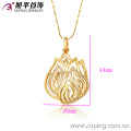 32013 Xuping atacado requintado acabamento novos estilos de luxo de ouro pingente de jóias geométricas